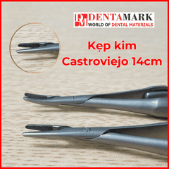 Kẹp kim Castroviejo 14cm/18cm