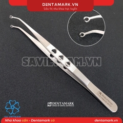 SA0151-Kẹp mô có lỗ khâu (Kẹp phẫu tích có lỗ xỏ kim) - Kẹp lỗ mở SA Medical