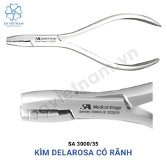 Kìm uốn dây cung Delarosa không rãnh/có rãnh