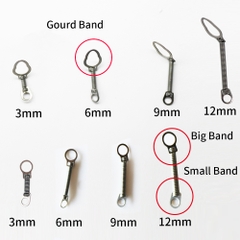 Lò xo kéo nha khoa đóng khoảng Đầu to 3/6/9/12 mm (Gói 10 cái)
