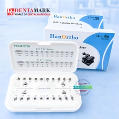 Mắc cài kim loại tự khóa HanOrtho (tự buộc) (MUA 10 TẶNG 1)