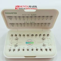 Mắc cài kim loại tự khóa HanOrtho (tự buộc) (MUA 10 TẶNG 1)