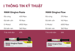 Composite đặc màu nướu Mani Gingiva Paste 5g