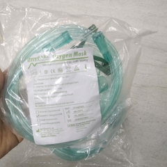 Mặt nạ thở oxy cho người lớn, trẻ em kèm ống dẫn khí (không túi)