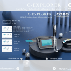 Máy phẫu thuật nhổ răng siêu âm Piezotome COXO C-Explorer