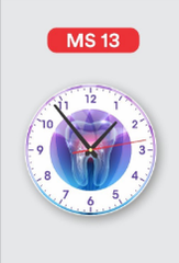 Đồng hồ nha khoa (gỗ tráng gương)