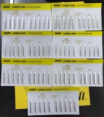 Mũi Cắt Cầu Mão MANI Carbide Burs – Vỉ 10 Mũi