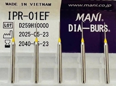 Mũi khoan mài kẽ Mani IPR-01EF - Vỉ 5 mũi