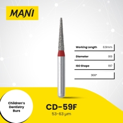 Mũi Khoan MANI CD Đỏ Fine (Vỉ 5 Cái) Chính Hãng Nhật Bản