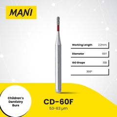 Mũi Khoan MANI CD Đỏ Fine (Vỉ 5 Cái) Chính Hãng Nhật Bản