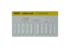 Mũi khoan MANI M15ZB Carbide Burs (Vỉ 10 cái)
