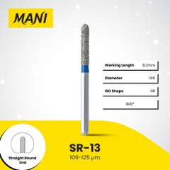 Mũi Khoan MANI SR Xanh Biển Standard – Vỉ 5 Mũi