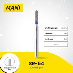 Mũi khoan MANI SR xanh biển Standard (Vỉ 5 Cái) Chính Hãng Nhật Bản