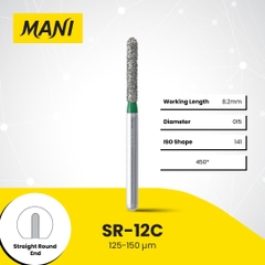 Mũi Khoan MANI SR Xanh Lá Coarse – Vỉ 5 Mũi