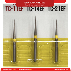 Mũi khoan Mani TC - Chóp nhọn - Taper Conial End (TC) - (Vỉ 5 mũi)