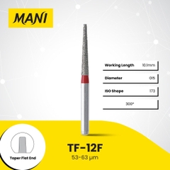 Mũi khoan MANI TF đỏ Fine (Vỉ 5 Cái) Chính Hãng Nhật Bản