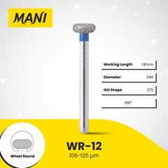 Mũi khoan MANI WR xanh dương Standard (Vỉ 5 Cái) Chính Hãng Nhật Bản
