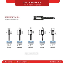 Mũi khoan xương Trephin Bur Osung (Cái)