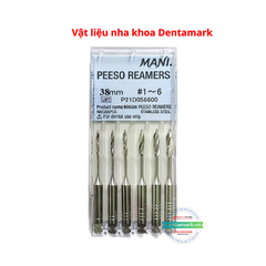 Mũi Peeso Reamer Mani Nhật Bản (Hộp 6 cây)
