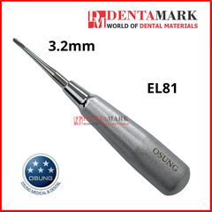 Nạy chân răng Elevator Osung - Metal handle, stainess steel