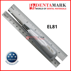 Nạy chân răng Elevator Osung - Metal handle, stainess steel