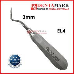 Nạy chân răng Elevator Osung - Metal handle, stainess steel