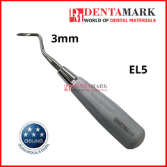 Nạy chân răng Elevator Osung - Metal handle, stainess steel