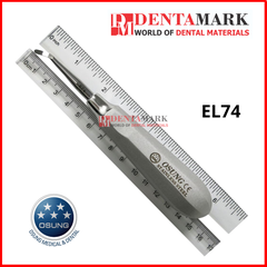 Nạy chân răng Elevator Osung - Metal handle, stainess steel