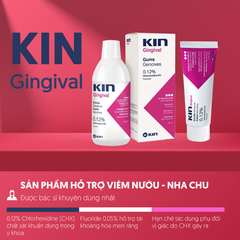 Nước Súc Miệng KIN Gingival Ngăn Ngừa Viêm Nướu 250ml