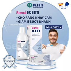 Nước Súc Miệng Sensi Kin Giảm Ê Buốt Cho Răng Nhạy Cảm 250ml
