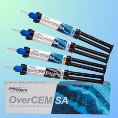 OverCEM SA - Chất gắn Lưỡng Trùng Hợp Từ Ý (Ống 9,5g) (MUA 5 TẶNG 1 ĐÈN CHIẾU)