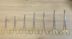 Panh y tế cán vàng Pakistan - đầu thẳng/đầu cong - 12cm/14cm/16cm/18cm