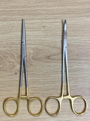 Panh y tế cán vàng Pakistan - đầu thẳng/đầu cong - 12cm/14cm/16cm/18cm