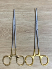 Panh y tế cán vàng Pakistan - đầu thẳng/đầu cong - 12cm/14cm/16cm/18cm