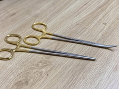 Panh y tế cán vàng Pakistan - đầu thẳng/đầu cong - 12cm/14cm/16cm/18cm