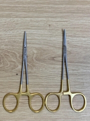Panh y tế cán vàng Pakistan - đầu thẳng/đầu cong - 12cm/14cm/16cm/18cm