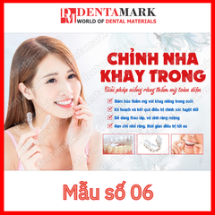 Tranh nha khoa, Poster quảng cáo dịch vụ nha khoa: Răng sứ, veneer, phục hình, implant, chỉnh nha