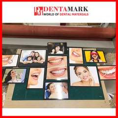 Set tranh trang trí nha khoa - Chất liệu formex