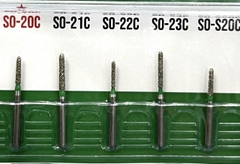 Mũi khoan MANI SO xanh lá ( vỉ 5 cái)