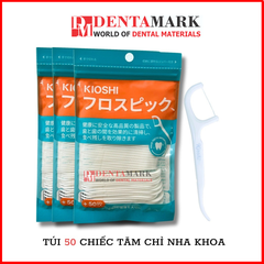 Tăm chỉ nha khoa Kioshi - Nhật Bản (5 TẶNG 2, 10 TẶNG 5)