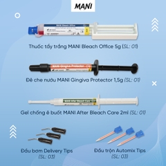 Tẩy Trắng MANI Bleach'n Shine 35% – Bộ 3 Trong 1