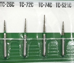 Mũi khoan MANI TC xanh lá ( vỉ 5 cái)