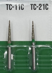 Mũi khoan MANI TC xanh lá ( vỉ 5 cái)