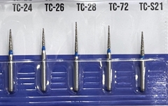 Mũi khoan MANI TC xanh dương (vỉ 5 cái)