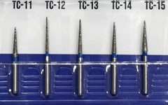 Mũi khoan MANI TC xanh dương (vỉ 5 cái)