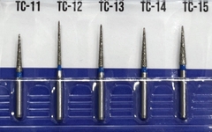 Mũi khoan MANI TC xanh dương (vỉ 5 cái)