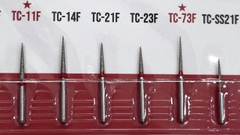 Mũi khoan MANI TC đỏ (vỉ 5 viên )