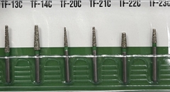 Mũi khoan MANI TF xanh lá ( vỉ 5 cái)