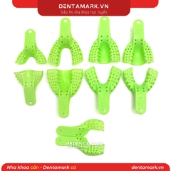 Thìa lấy dấu nhựa đủ số xanh lá (Túi/10 cái)