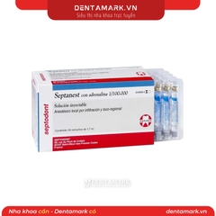 Thuốc tê xanh dương SEPTANEST 4% (Hộp/ 50 ống)